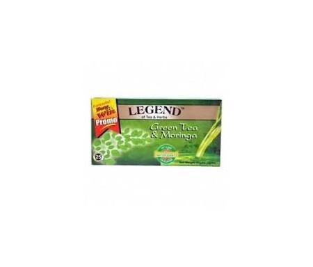 LEGEND GREEN MORINGA TEA 50G 25 TEA BAGS