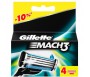 GILLETTE MACH 3 CART BLADE X 4