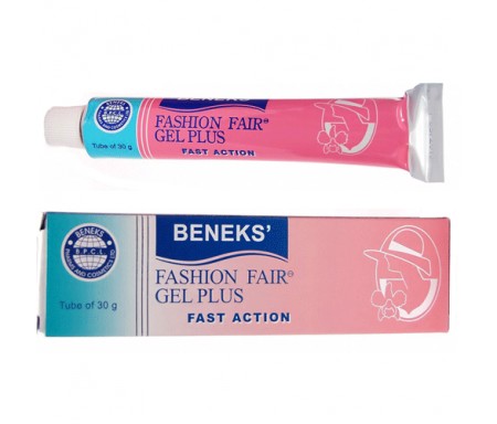 BENEKS' FASHION FAIR GEL PLUS TUBE 30G