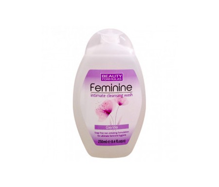 BEAUTY FORMULAS FEMININE INTIMATE CLEANSING WASH GENTLE GEL 250ML 