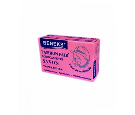 BENEKS' FASHION FAIR MEDICATED SOAP TRIPLE ACTION 80G