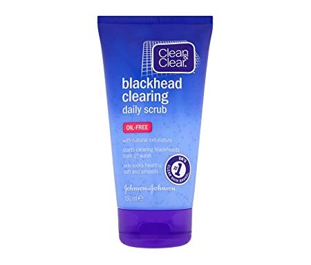 CLEAN & CLEAR BLACKHEAD CLEARING DAILY SCRUB OIL-FREE 150ML