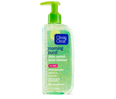 CLEAN & CLEAR MORNING BURST SHINE CONTROL FACIAL CLEANSER OIL-FREE 240ML