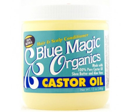 BLUE MAGIC ORGANICS CASTOR OIL 340G