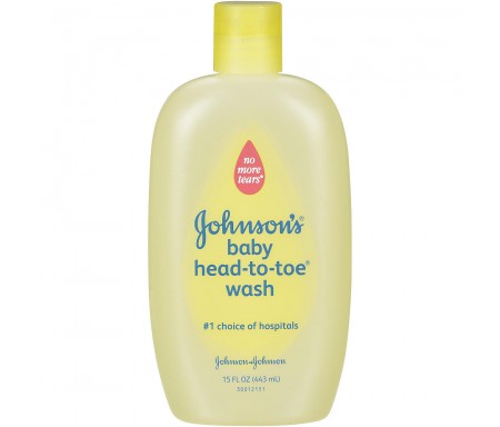 JOHNSON'S BABY HEAD-TO TOE BABY WASH 443ML