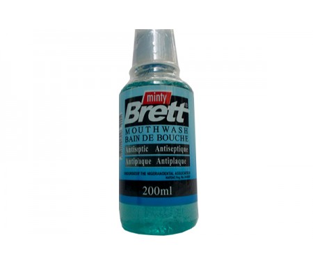 BRETT MOUTHWASH MINTY 200ML