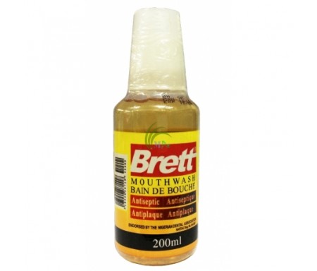 BRETT MOUTHWASH 200ML