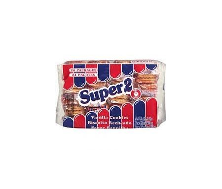 SUPER 2 VANILLA BISCUIT 600G