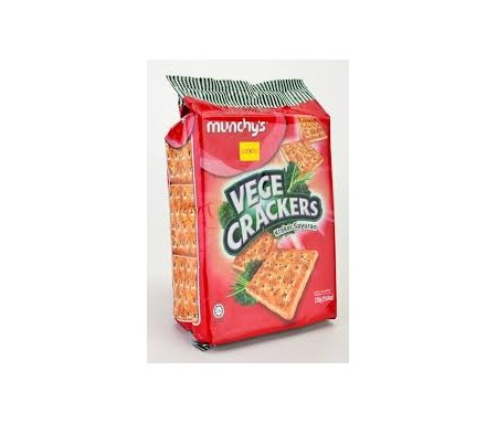 MUNCHY'S VEGE CRACKERS 380G