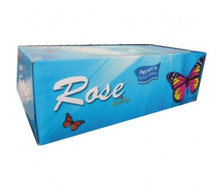 ROSE SPRING TISSUE BOX