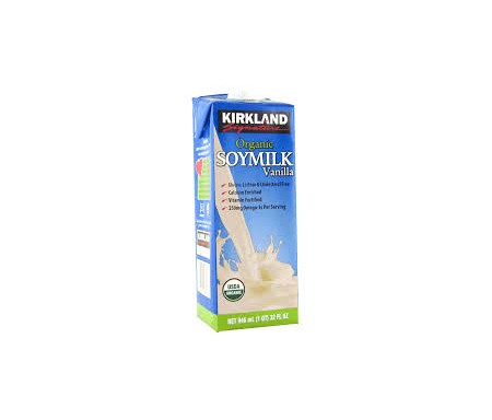 KIRKLAND ORGANIC SOYMILK VANILLA 946ML