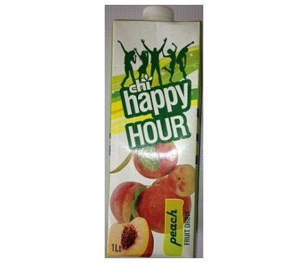 CHI HAPPY HOUR PEACH JUICE 1L