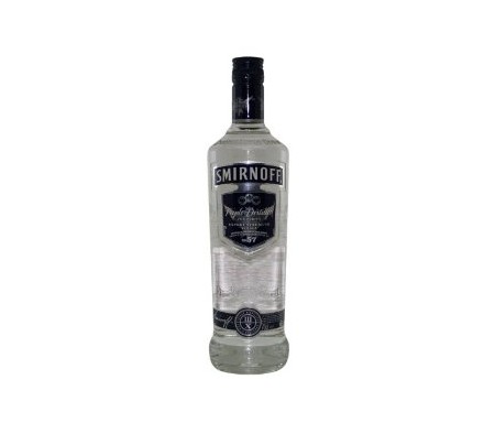 SMIRNOFF VODKA TRIPLE DISTILLED 57 70CL