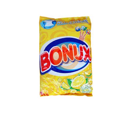 BONUX LEMON FRESH DETERGENT 1KG