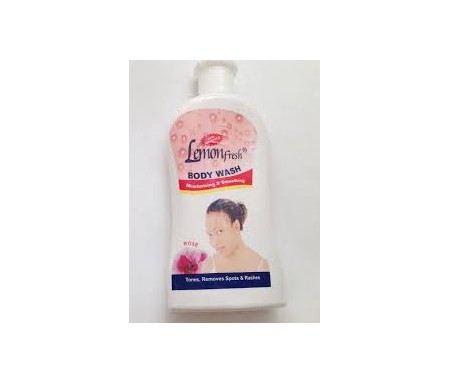 LEMON FRESH BODY WASH ROSE 250ML