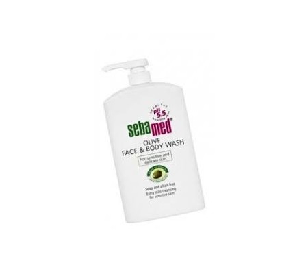 SEBAMED OLIVE FACE & BODY WASH 1000ML