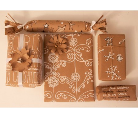 PAPER CRAFT GIFT WRAPPER