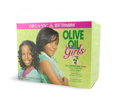 ORGANIC OLIVE OIL GIRLS RELAXER KIT