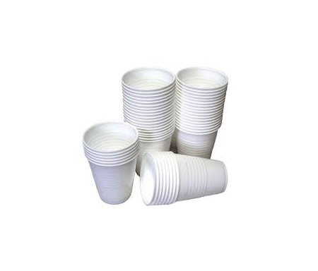 DISPOSABLE WHITE CUPS BY 100