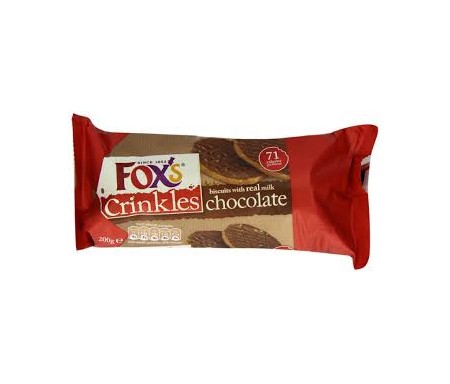 FOXS CRINKLES CHOCOLATE