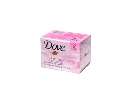 DOVE PINK ROSE SOAP 2BARS