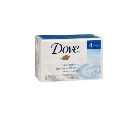 DOVE EXFOLIATING SOAP 4X100G