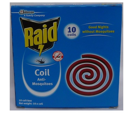 RAID MOSQUITOES COILS