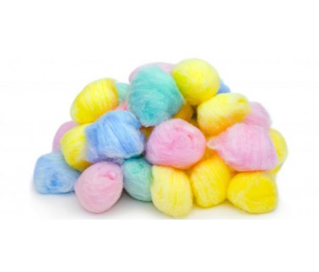 PRETTY COLUOR COTTON BALLS