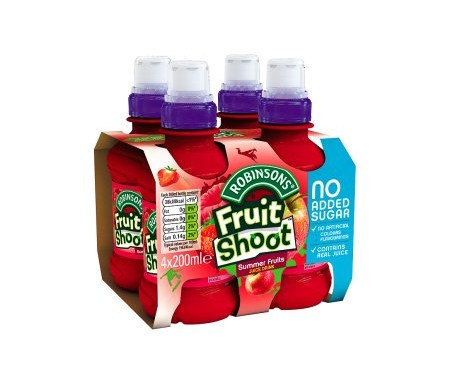 FRUIT SHOOT SUMMER FRUIT 4X200ML