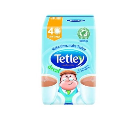 TETLEY DECAF 125G