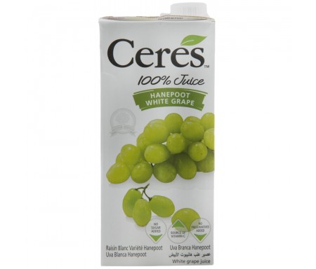 CERES WHITE GRAPE JUICE 1L