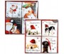 XMAS CARDS X 12PCS