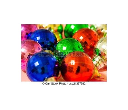 XMAS DECORATION BALLS X16