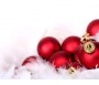 XMAS DECORATION BALLS X 8PCS