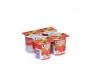 ELLE & VIRE FRUITS ABRICOT YOGHURT X4