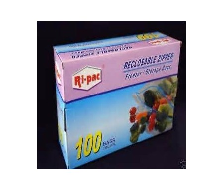 RI-PAC RECLOSABLE FREEZER & STORAGE BAGS