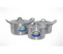 MASTER CHEF ALUMINIUM COOKING POTS X6