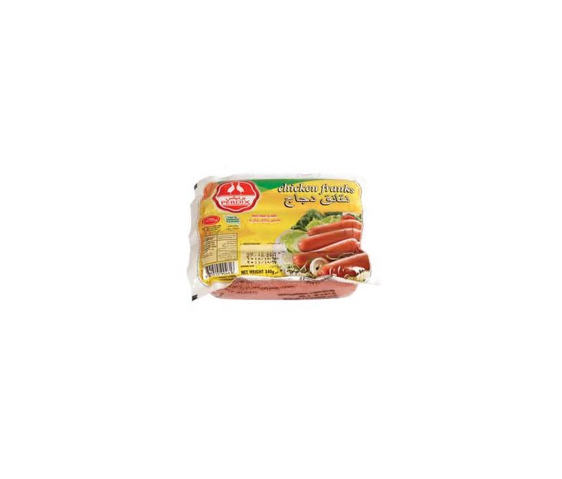 PERDIX FROZEN CHICKEN FRANKS 340G