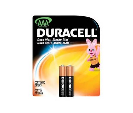 DURACELL BATERY AAA X2