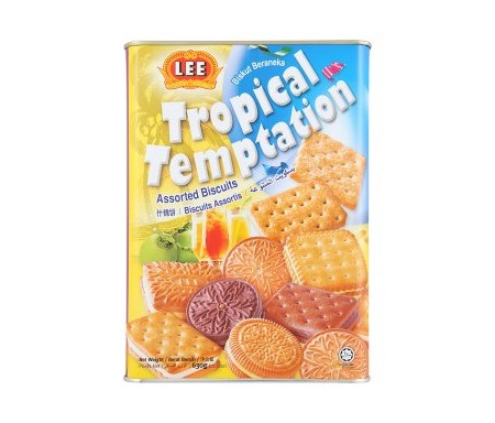 LEE TROPICAL TEMPTATION ASSORTED BISCUTS