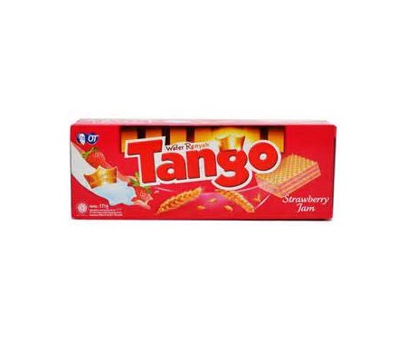 TANGO WAFER STRAWBWRRY JAM 80G