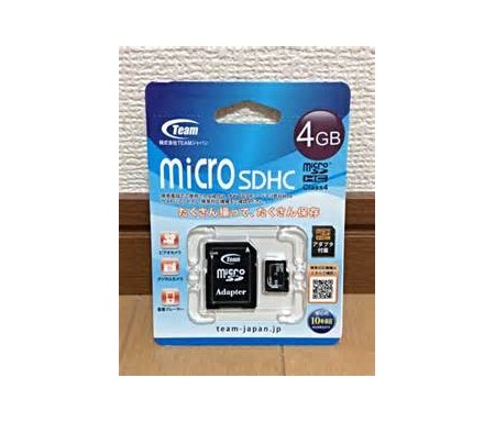 TEAM MICRO SDHC 4GB