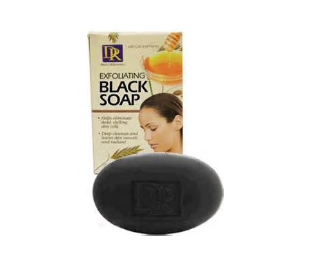 DR EXFOLIATING BLACK SOAP 100G