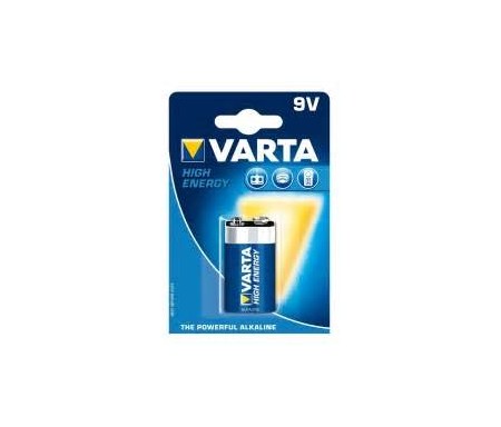 VARTA HIGH ENERGY BATTERY 9VOLT