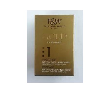 FAIR & WHITE GOLD PREPARE EXFOLIATING SOAP 200G