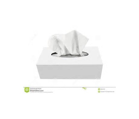 ELEGANT WHITE FACIAL BOX TISSUE