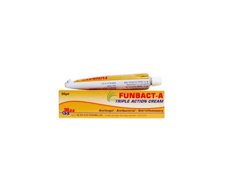 FUNBACT-A TRIPLE ACTION CREAM 30G