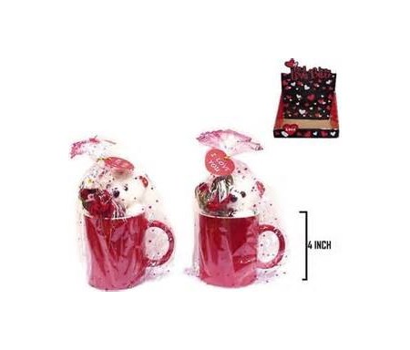 VALENTINE CUP/ TEDDY SMALL