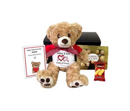 VALENTINE TEDDY GIFT SET