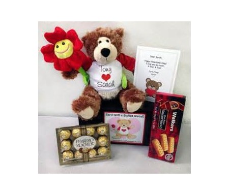 VALENTINE TEDDY GIFT SET